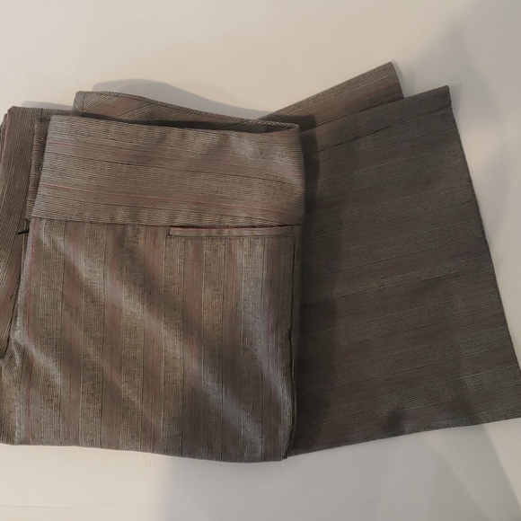 PLUM Zena wide leg Pinstripe Trousers - Picture 6 of 8